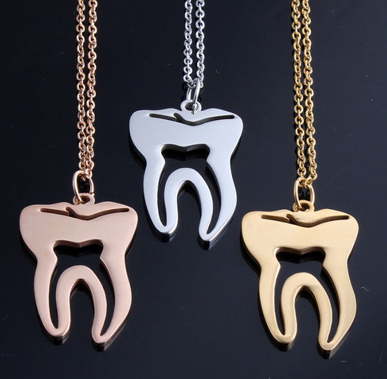 Medical Tooth Necklaces For Women Nurse