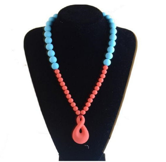 Silicone Teething Beads Nursing Necklace