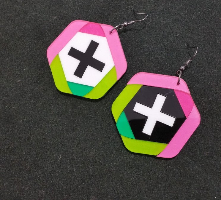 Candy Cross Fashion Woman's Earrings