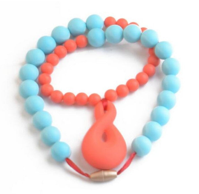 Silicone Teething Beads Nursing Necklace