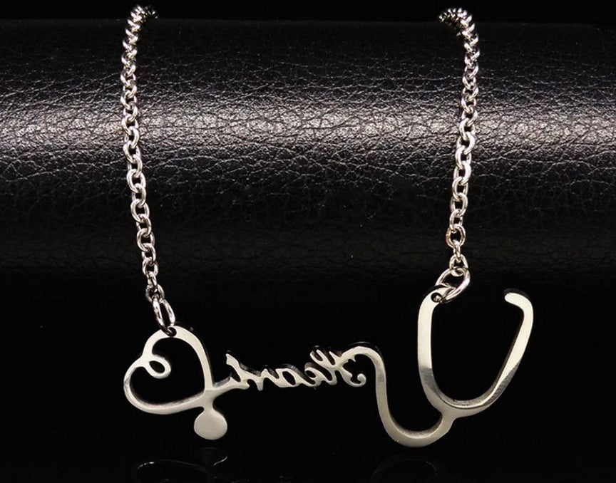 Jewelry Nurse Medical Stethoscope Necklaces