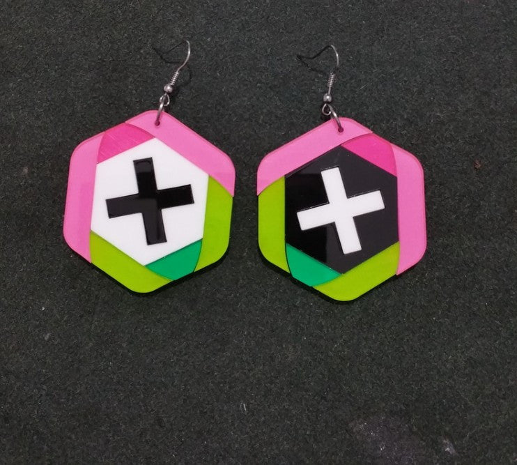 Candy Cross Fashion Woman's Earrings