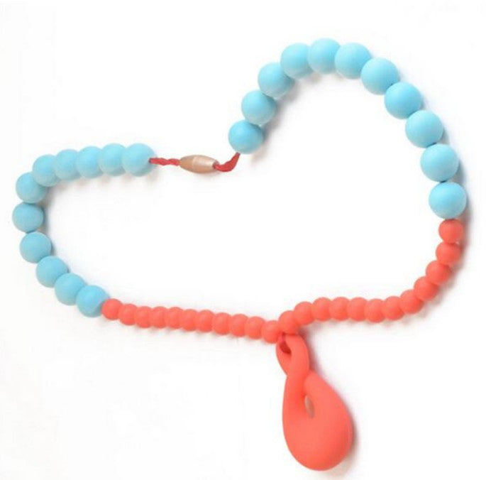 Silicone Teething Beads Nursing Necklace