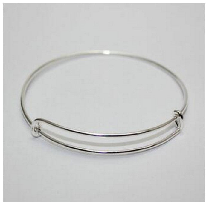 Adjustable Expandable Wire Bangle Bracelets