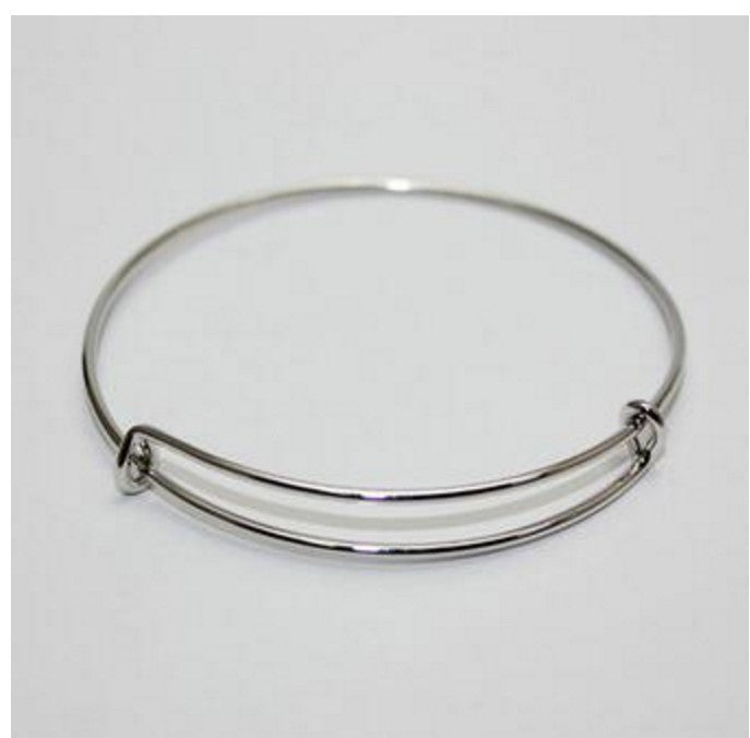 Adjustable Expandable Wire Bangle Bracelets