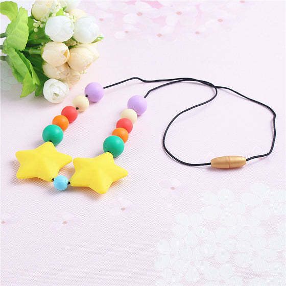 Chewing Teether Nursing Necklace