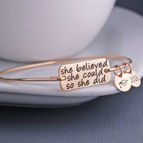 Inspirational Nursing Bangle Bracelet